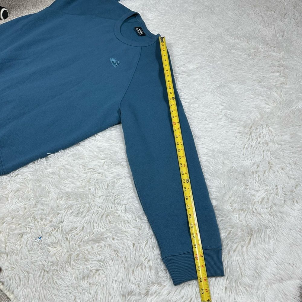 REI Co-op Unisex Sz XXXL Teal Blue Crewneck Sweatshirt Casual Outdoor Pullover - Picture 9 of 12
